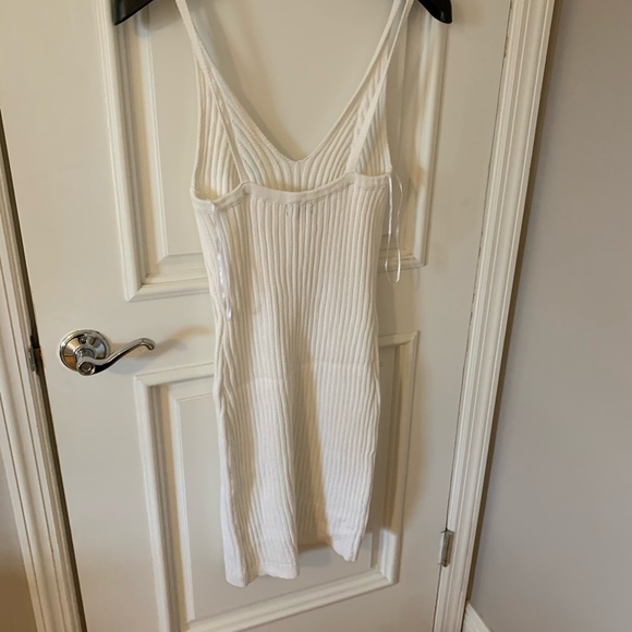 DeeElle Deep V Sweater Dress - Picture 5 of 5